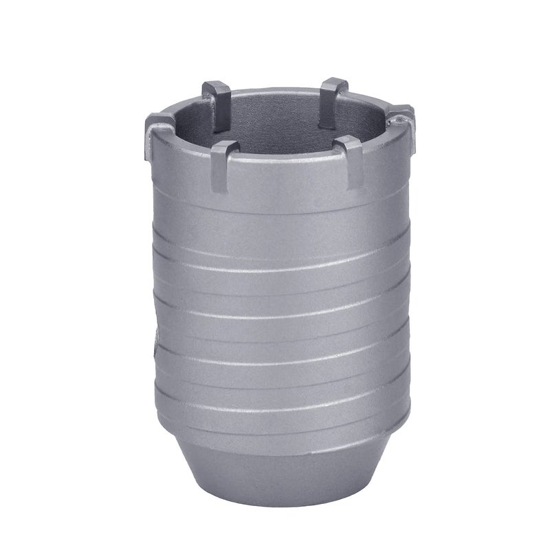 GUICGOC 50mm / 2 inch Concrete Hole Saw with 110mm SDS Plus Shank Connecting Rod,Tungsten Carbide Teeth Cement Hole Saw for Cement Brick Concrete Stone Wall (50mm / 2 inch) - Image 3